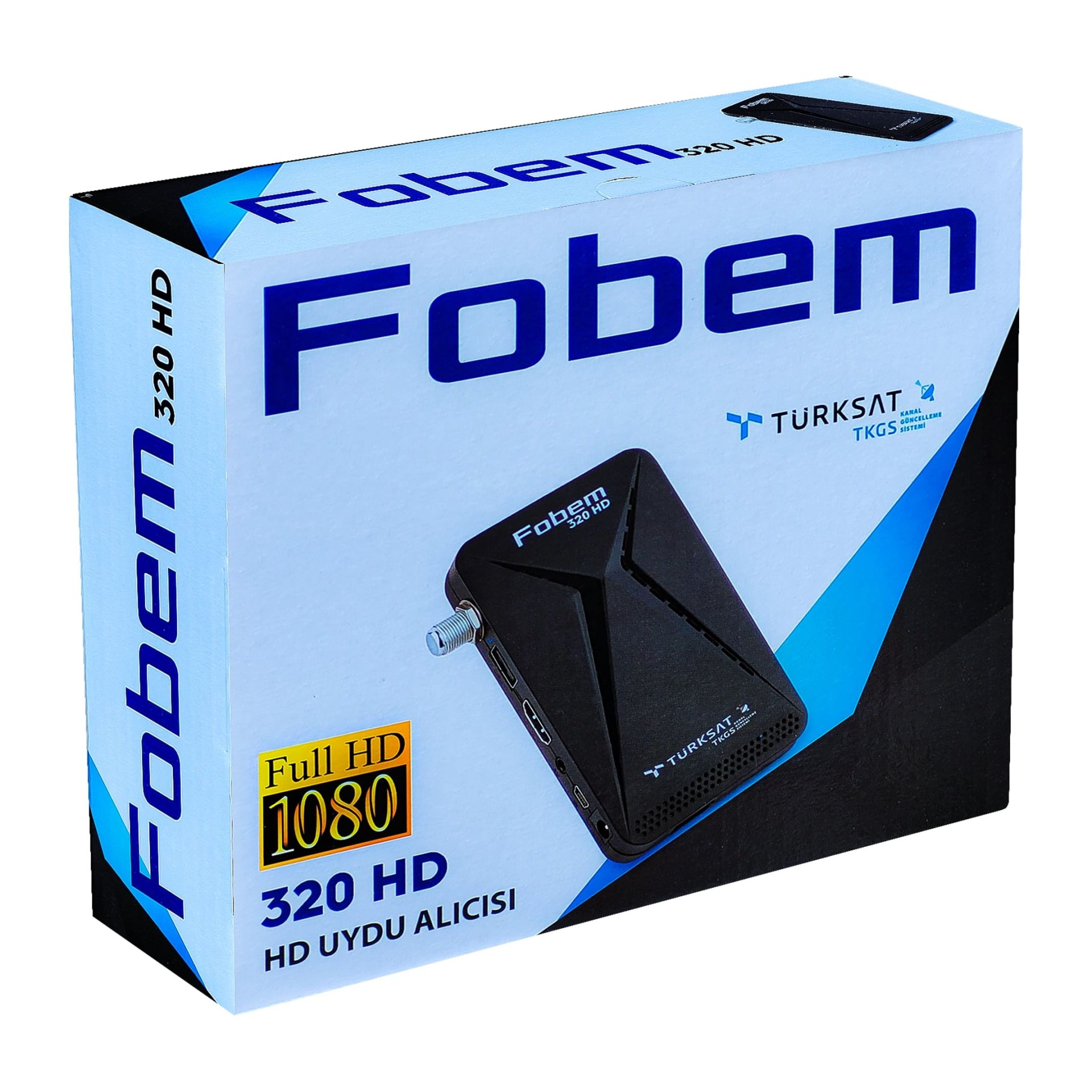 FOBEM 320 HD Full HD Nokta Gözlü Mini Uydu Alıcısı