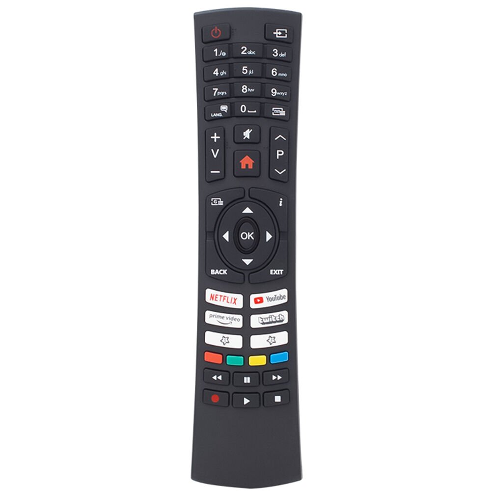 VESTEL - SEG - REGAL Netflix/Youtube/Prime Video/Twitch Tuşlu LCD LED TV Uzaktan Kumandası