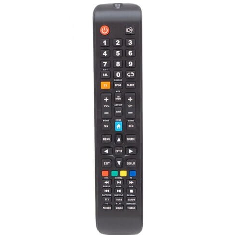 Skytech Uyumlu TV Kumandası – Sarı TV ve Mavi Home Tuşlu