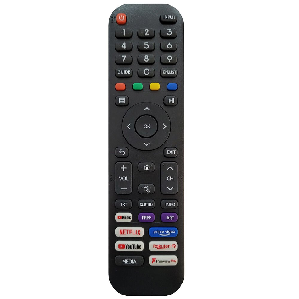 AWOX - HİSENSE Yeni Kalıp Netflix / Yotube  LCD LED TV Uzaktan Kumandası
