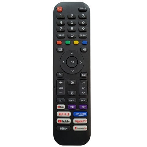 AWOX - HİSENSE Yeni Kalıp Netflix / Yotube  LCD LED TV Uzaktan Kumandası