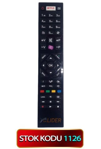 GL VESTEL DÜZ MODEL NETFLİX TUŞLU