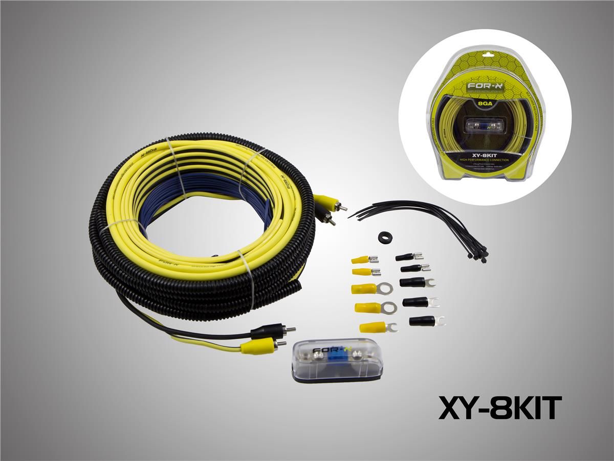 FOR-X XY-8KİT 8GA AMFİ SETİ