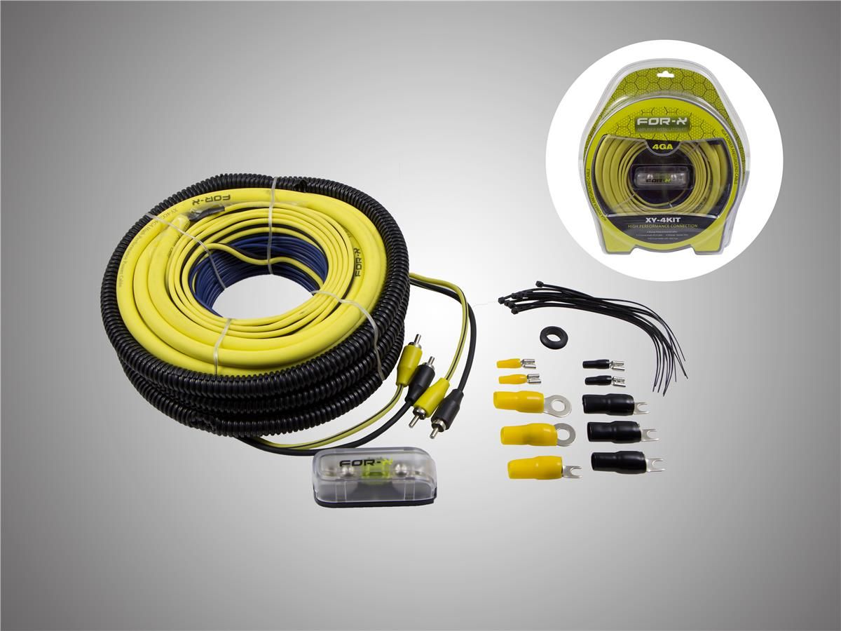 FOR-X XY-4KIT 4GA AMFİ SETİ