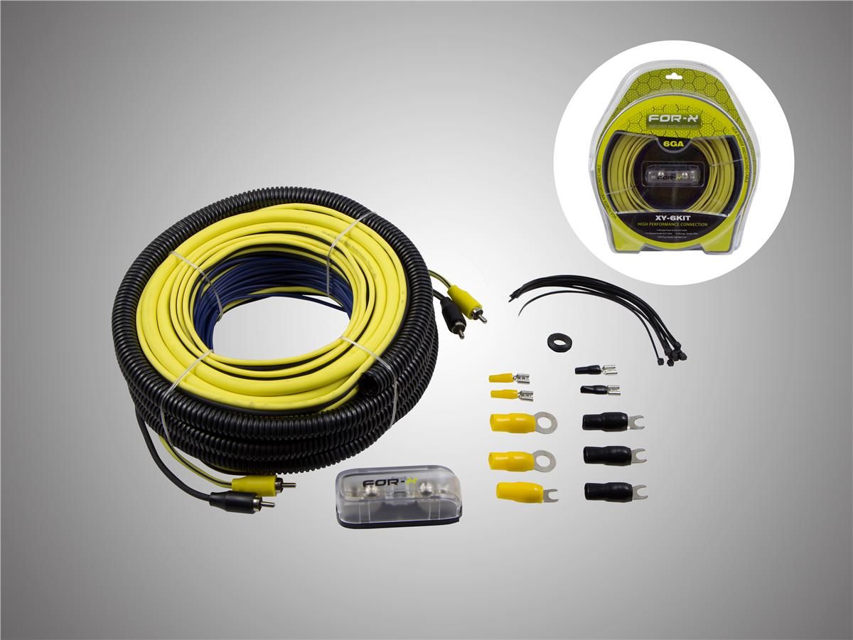 FOR-X XY-6KİT 6GA AMFİ SETİ