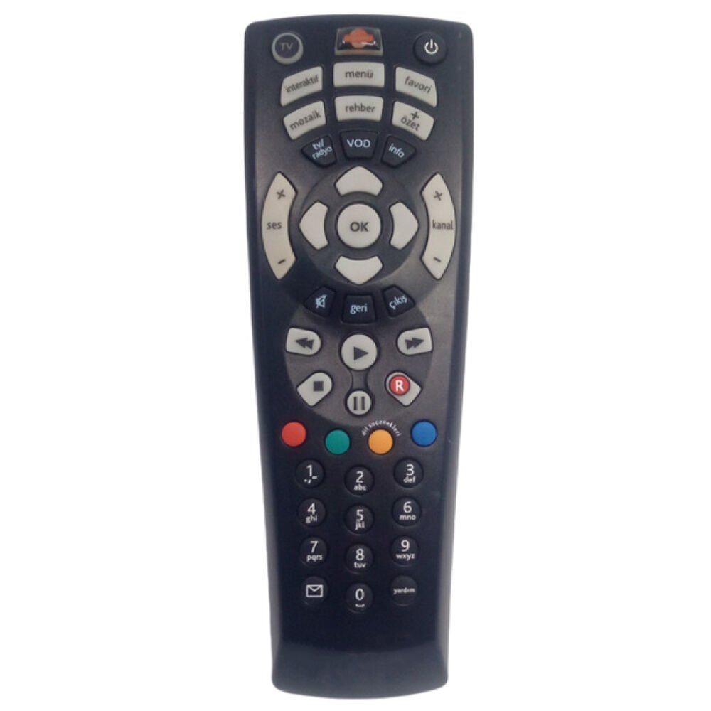 D-SMART AKILLI  / D-Smart Tuşlu Uydu Kumandası