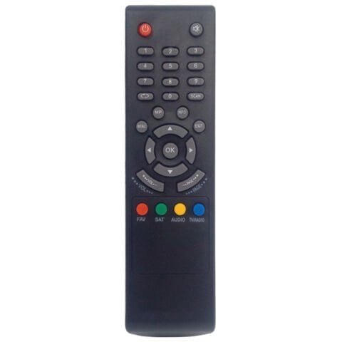ARROX - OMAX - GLOBEX - TELEBOX SİYAH  / FAV - SAT Tuşlu SD Uydu Kumandası