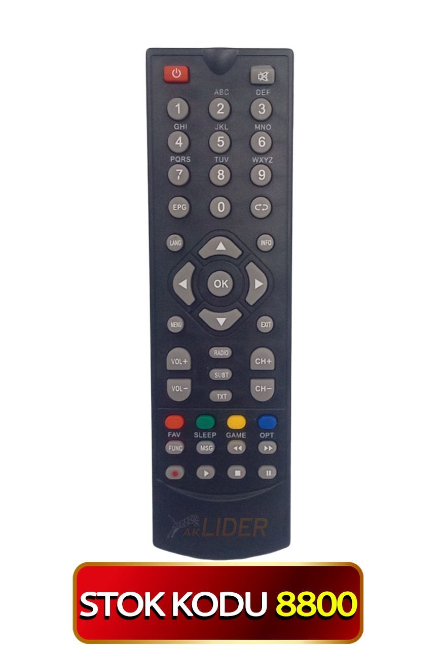ST8800 TELEDÜNYA 8800 HD KUMANDA