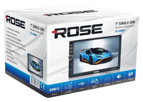 ROSE DC-6400BT NORMAL DOUBLE TEYP