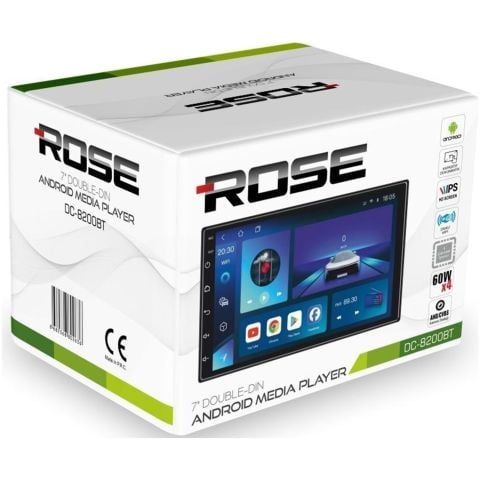 ROSE DC-8200BT ANDROİD DOUBLE TEYP