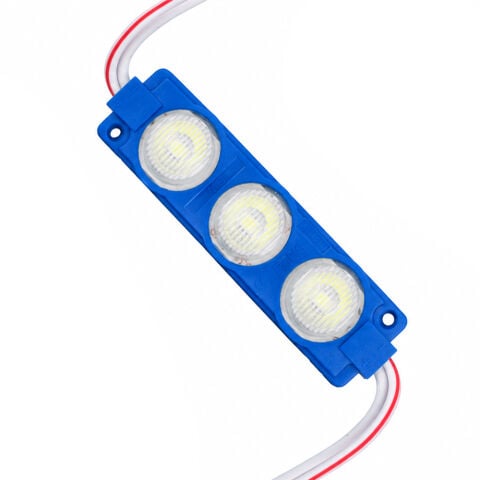 Gold Step Mavi Üçlü Modül LED