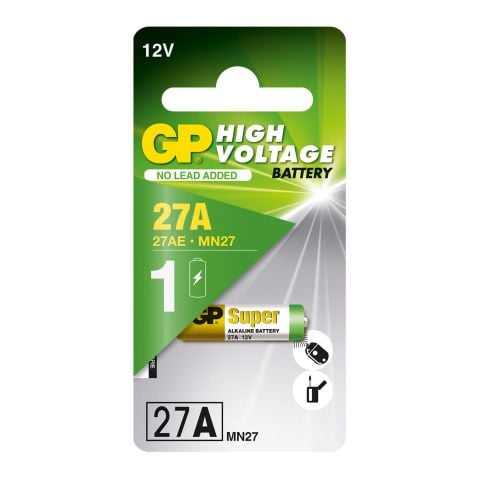 GP 12V 27A KÜÇÜK PİL
