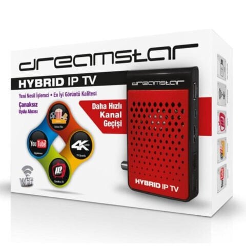 DREAMSTAR HYBRİD İPTV HD MİNİ UYDU