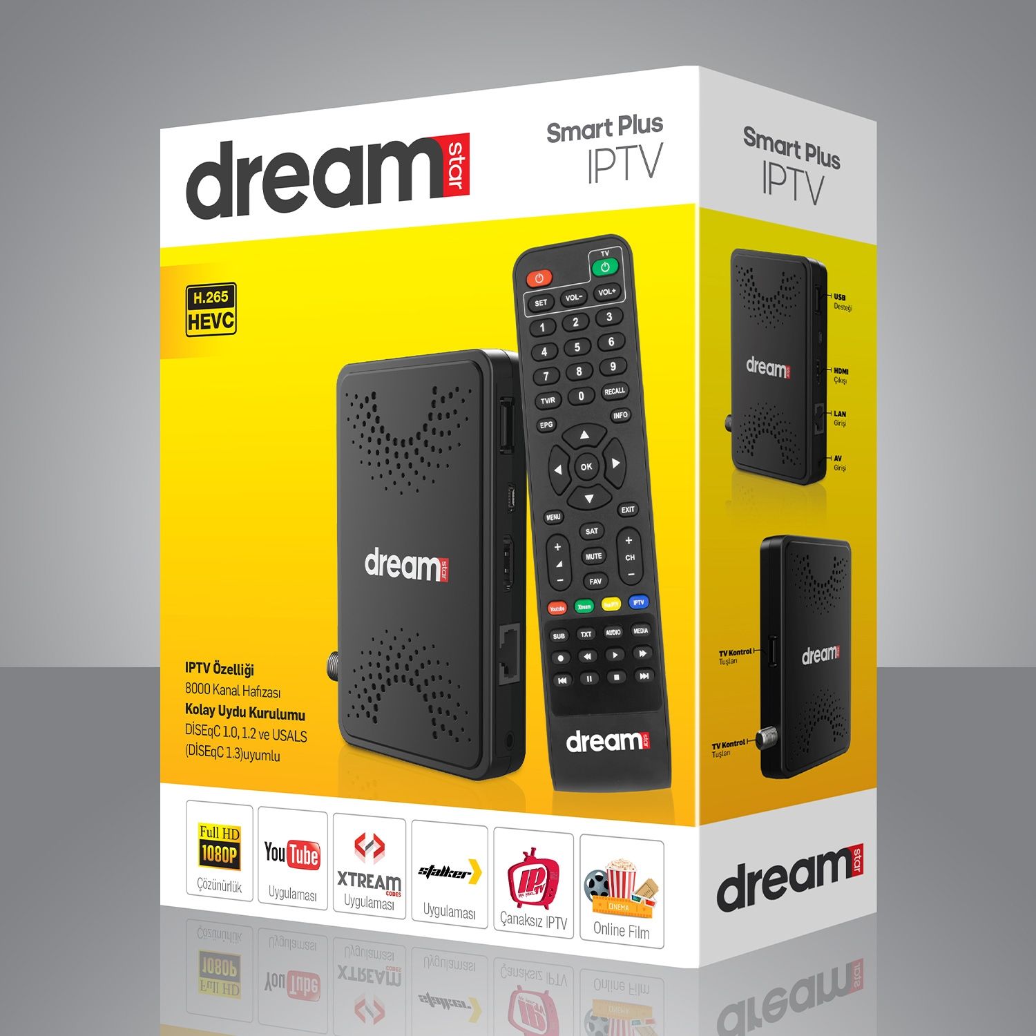 DREAMSTAR SMART PLUS MİNİ HD UYDU