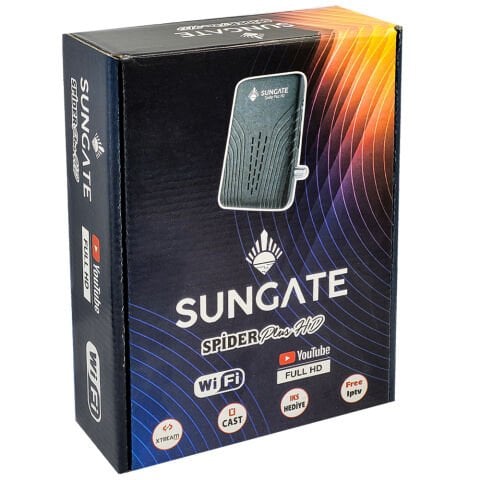SUNGATE SPİDER Full HD Display Gözlü Mini Uydu Alıcısı