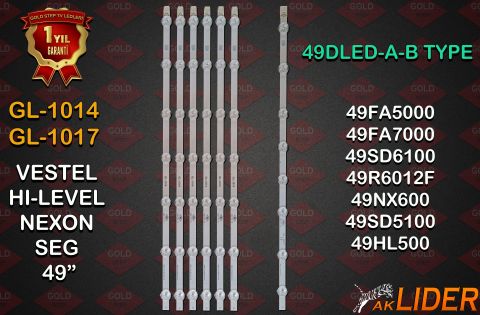 GL-1014-1017 VESTEL 49'' LED BAR TAKIM