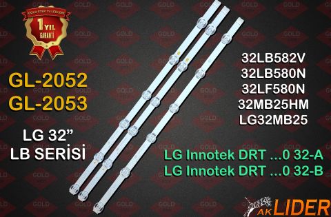 32LB582V 32LF580N 32LB652V 32LB582V-ZJ 32LB580N 32MB25 32LF650 32SM5KE 32MB25HM 32LB551U 32LF560D 32LX762V 32LB551D 32LB551C 32LY540H 32LY560M 32LY340C 32LY340H 32LY341C 32LX331H 32LY330C 32LY331C 32LX320C 32LX321H 32LX330C 32LF595B Uyumlu LED Bar Takımı