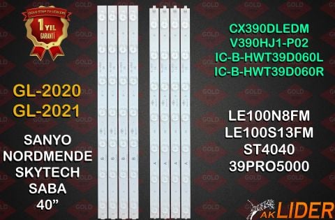 GL-2020-2021 NORDMENDE 40'' LED BAR TAKIM