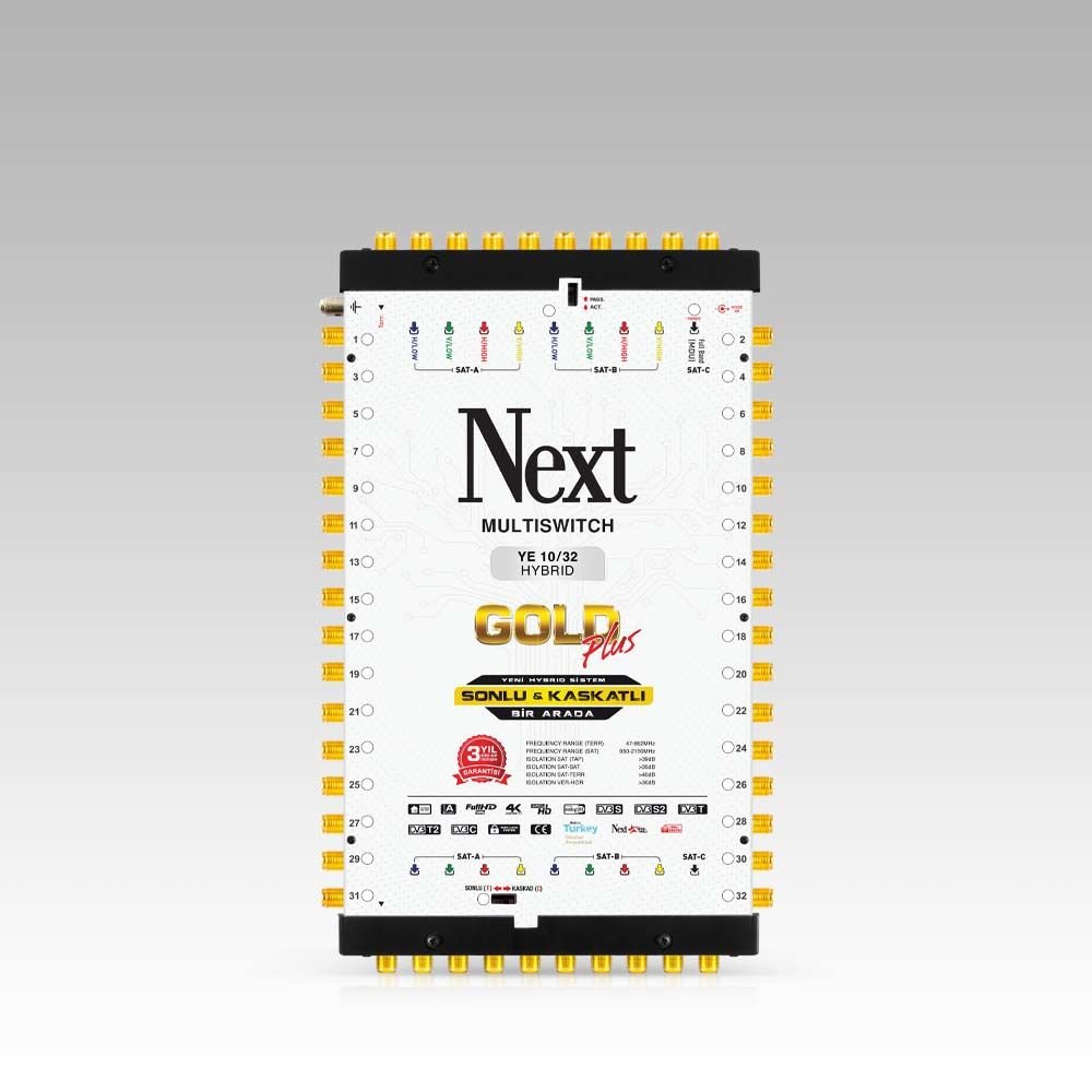 NEXT 10/32 HYBRİD UYDU SANTRALİ