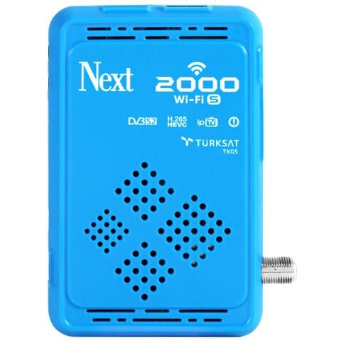 NEXT2000 WİFİLİ MAVİ UYDU ALICISI