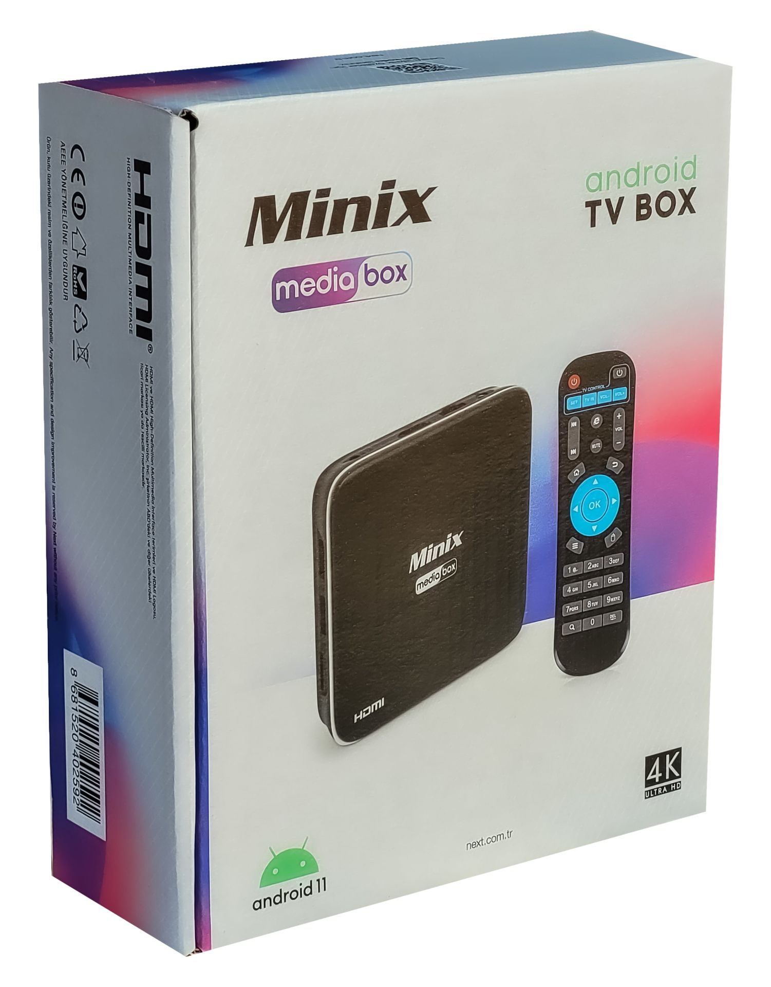 NEXT MEDİABOX MİNİX